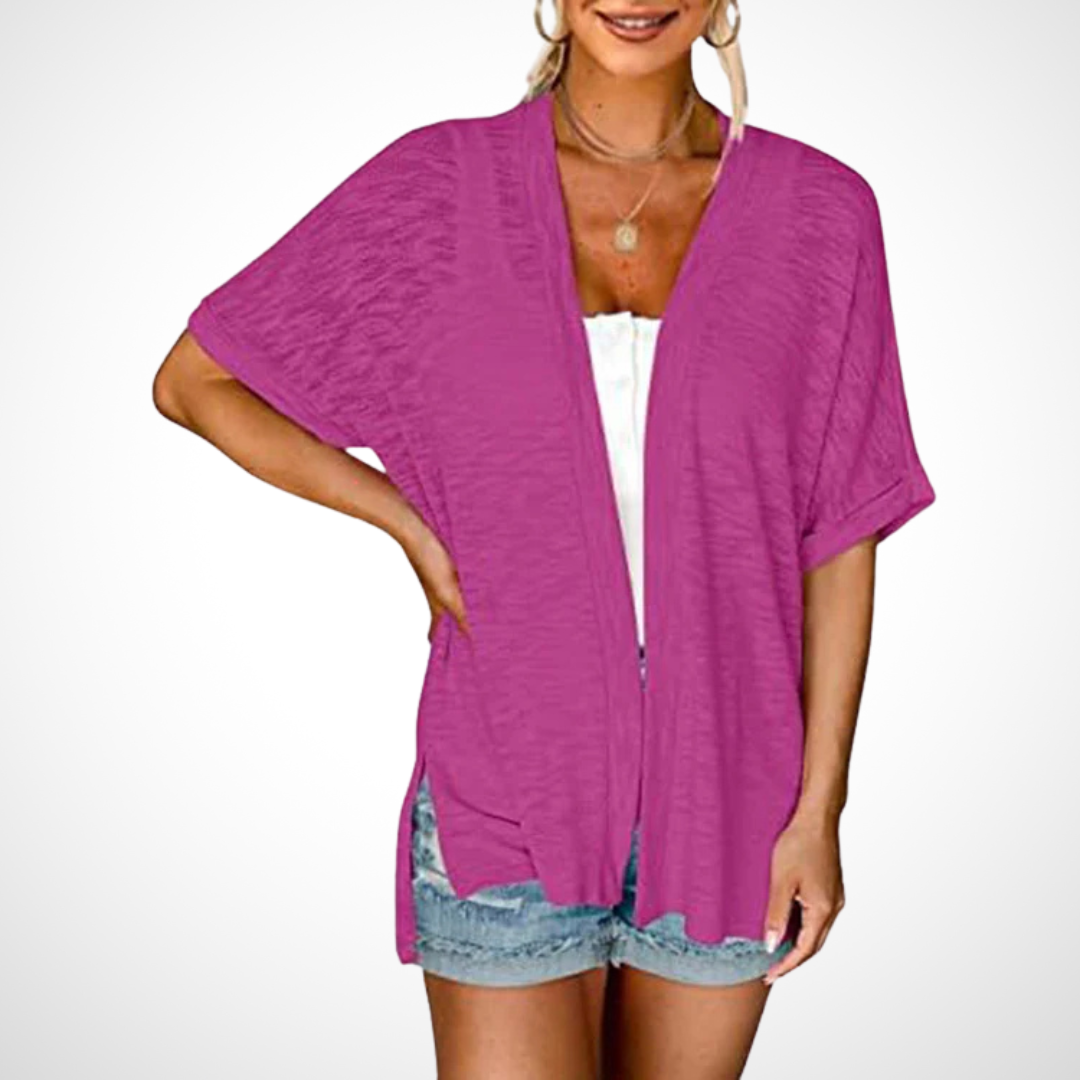 Maeve | Relaxed Open-Front Cardigan