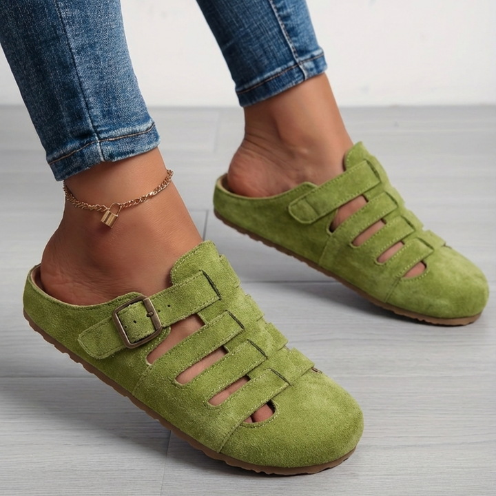 Tracey | Casual Comfort Slip-On Mule Sandals