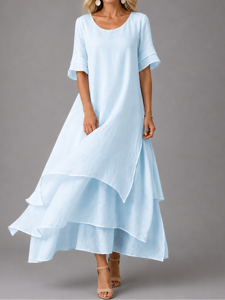 Elspeth | Flowing Layered Maxi Dress