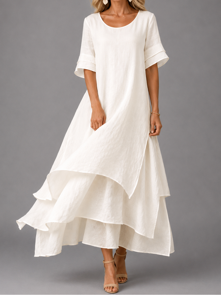 Elspeth | Flowing Layered Maxi Dress