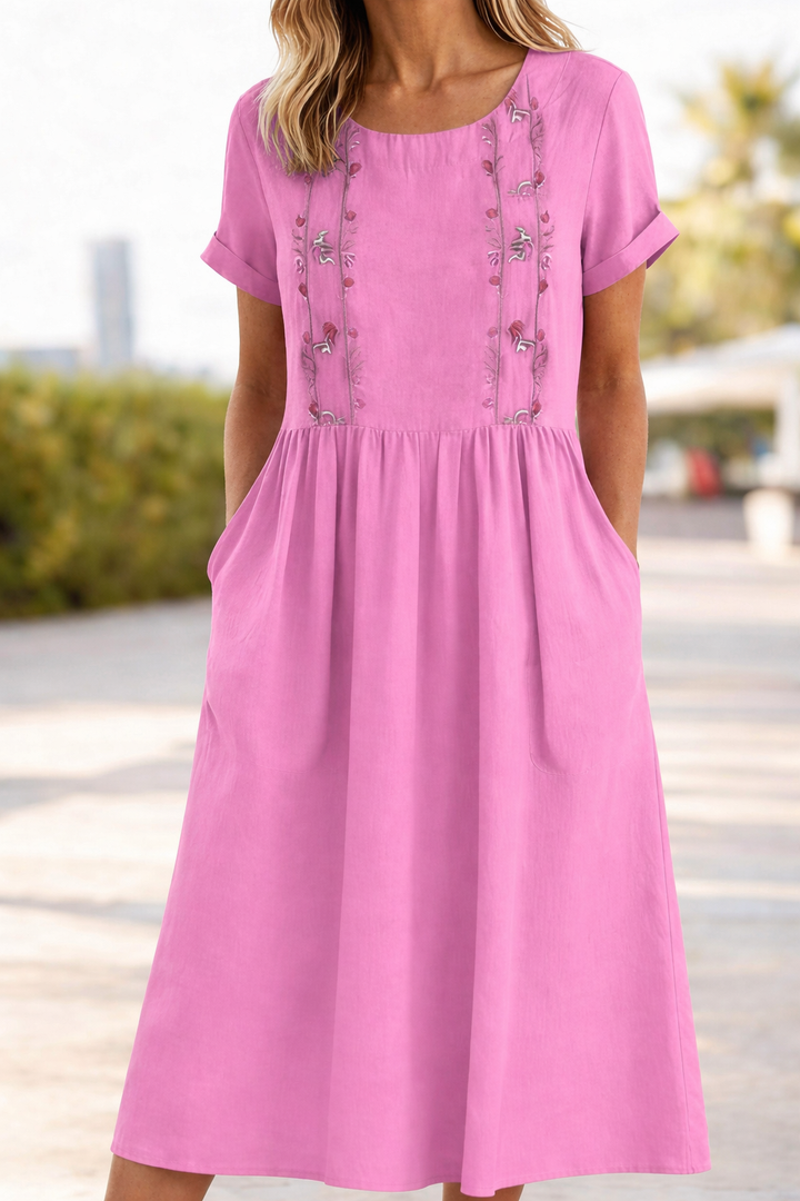 Trixie | Elegant Floral Summer Midi Dress