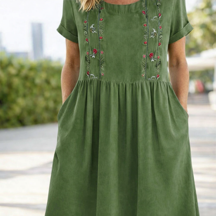 Trixie | Elegant Floral Summer Midi Dress