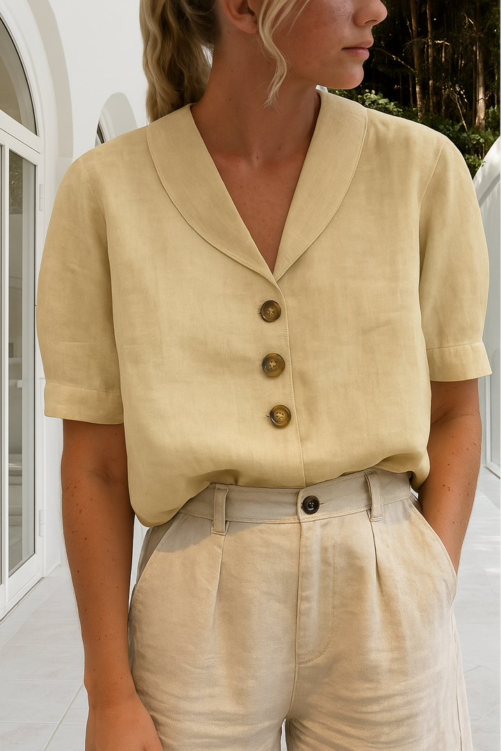 Rianne | Refined Button-Front Blouse