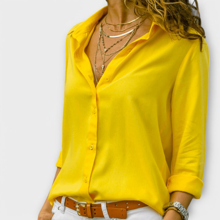 Clarisse | Elegant Button-Up Blouse