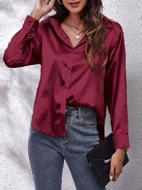 Cynthia | Elegant Tie-Front Blouse
