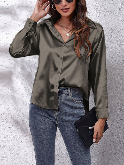 Cynthia | Elegant Tie-Front Blouse