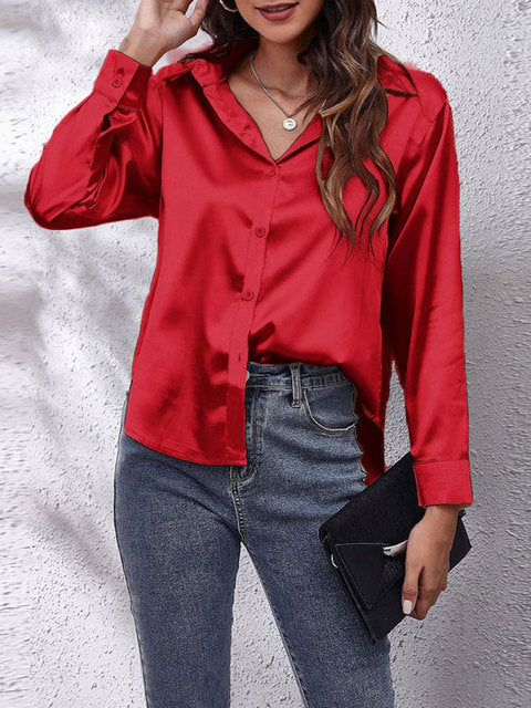 Cynthia | Elegant Tie-Front Blouse