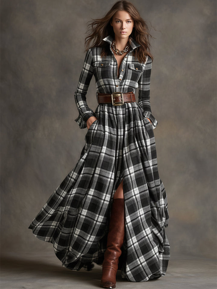 Harriet | Belted Shirt Dress
