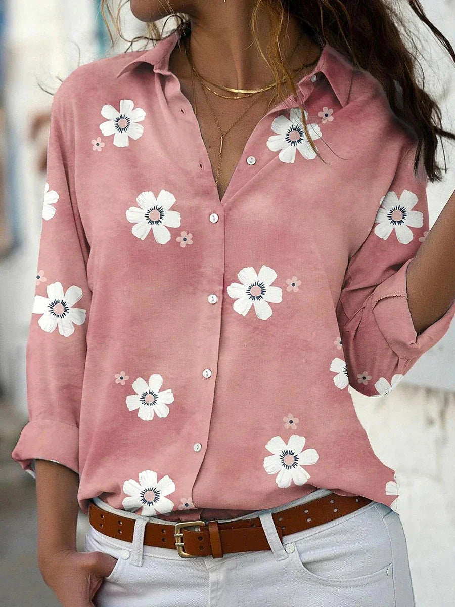 Nicole | Floral Print Blouse