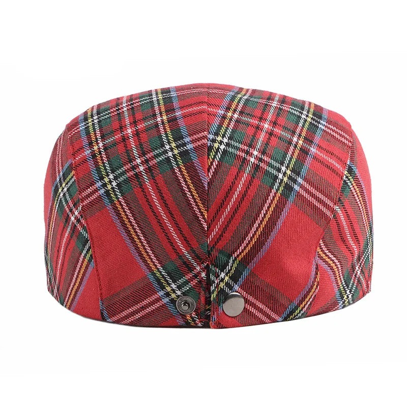 Harrison | Classic Plaid Flat Cap