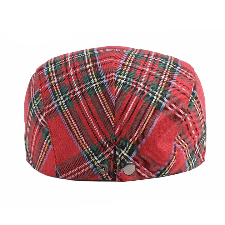 Harrison | Classic Plaid Flat Cap