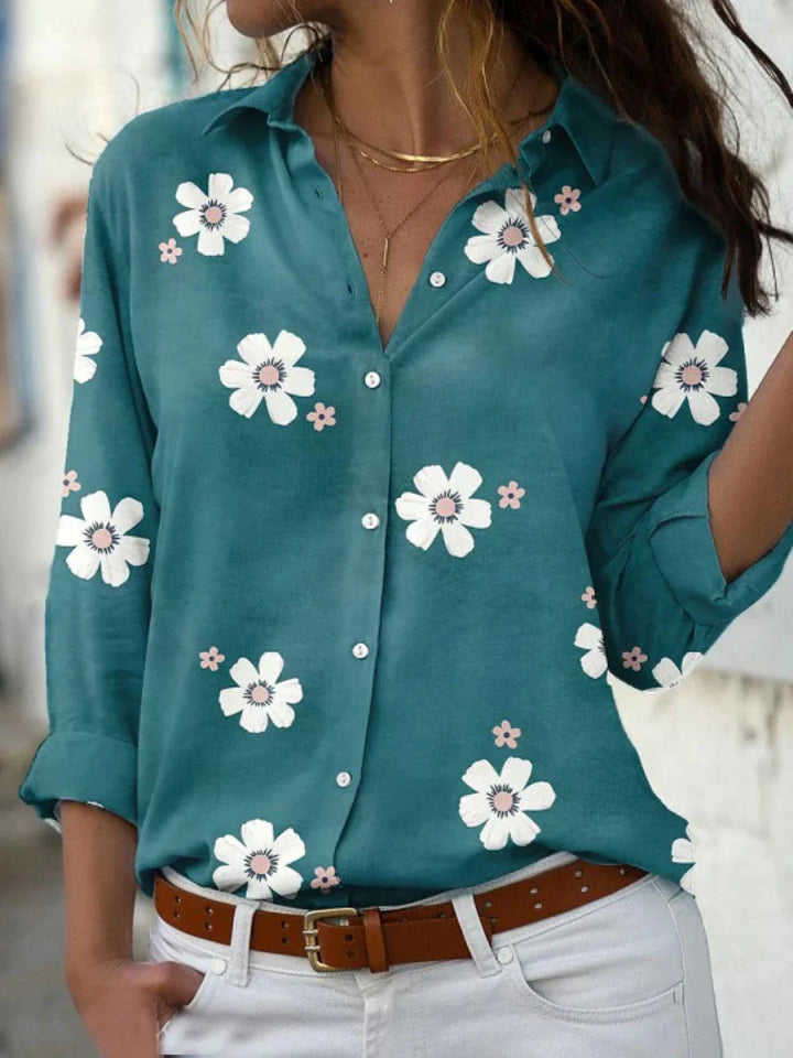 Nicole | Floral Print Blouse