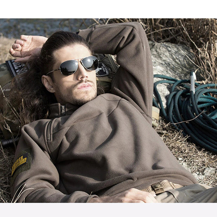 Ronan | Stand-Collar Quarter-Zip Pullover
