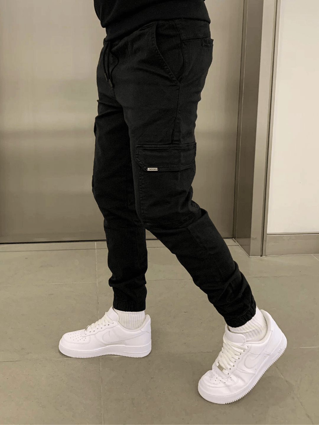 Malcolm | Sleek Tie-Waist Cargo Pants