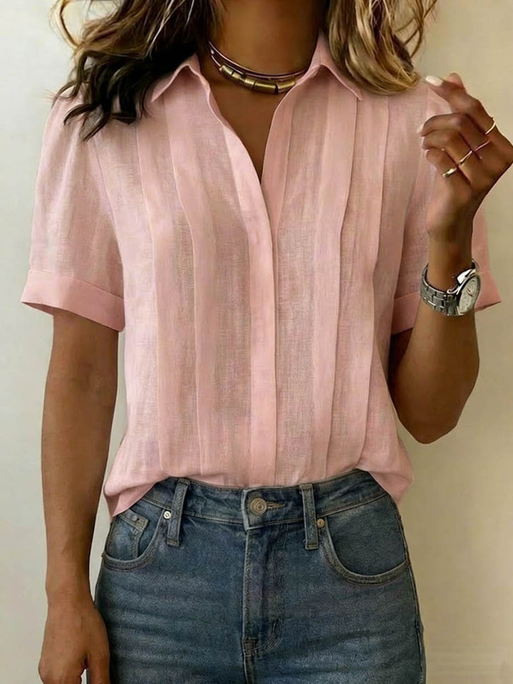 Helena | Breezy Short-Sleeve Blouse