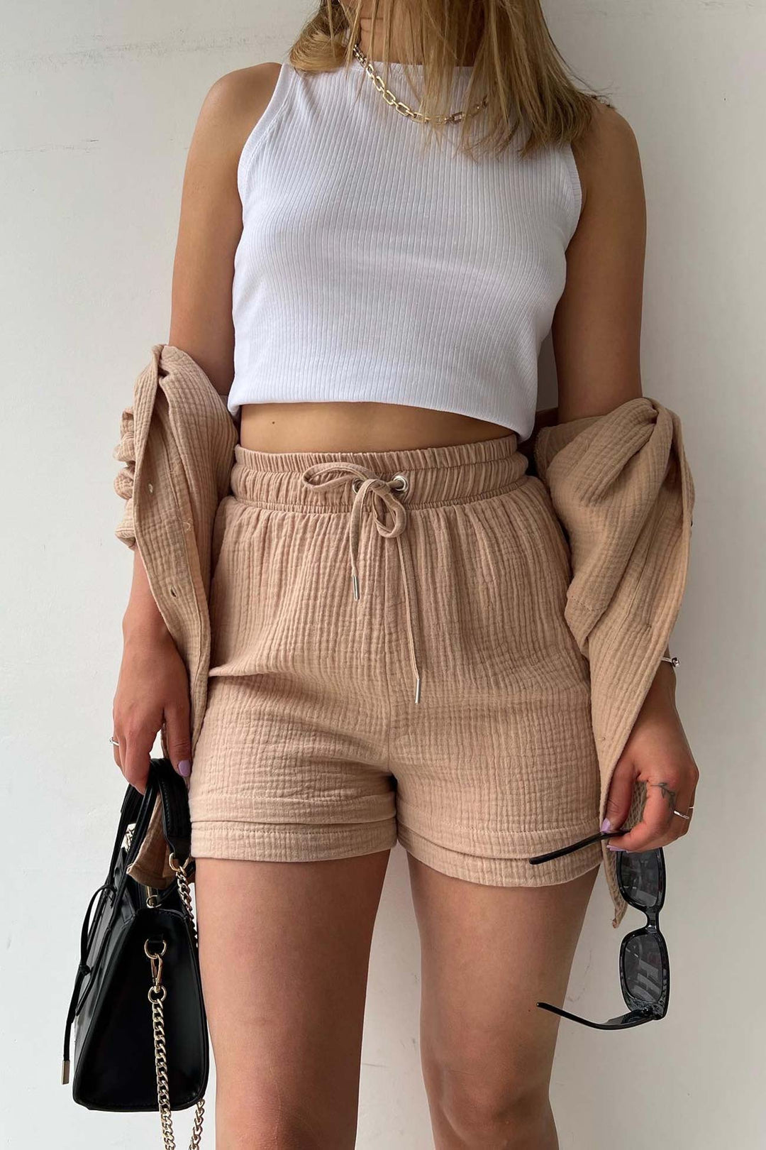 Hestia | Stylish Button Shirt and Pants Set