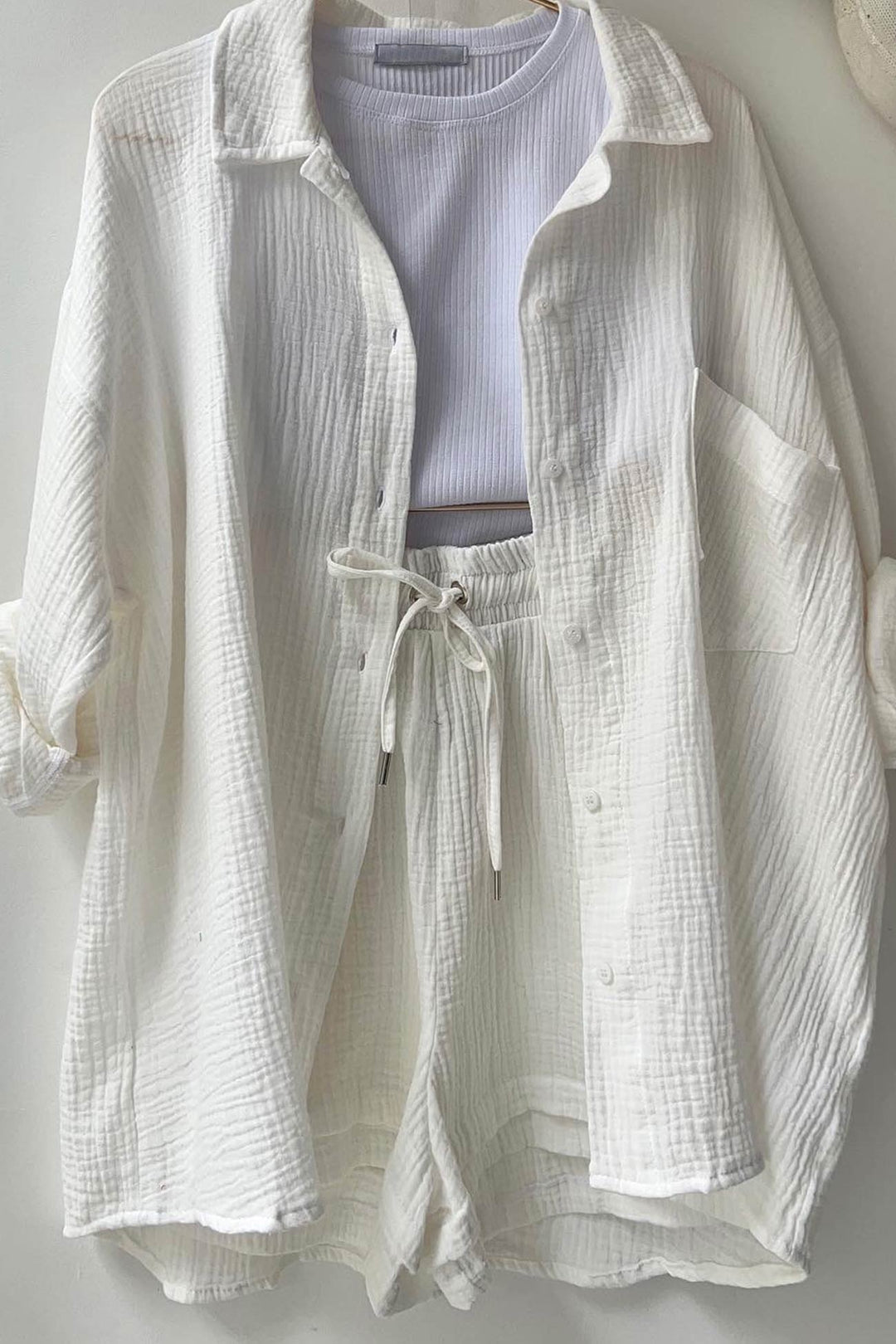Hestia | Stylish Button Shirt and Pants Set