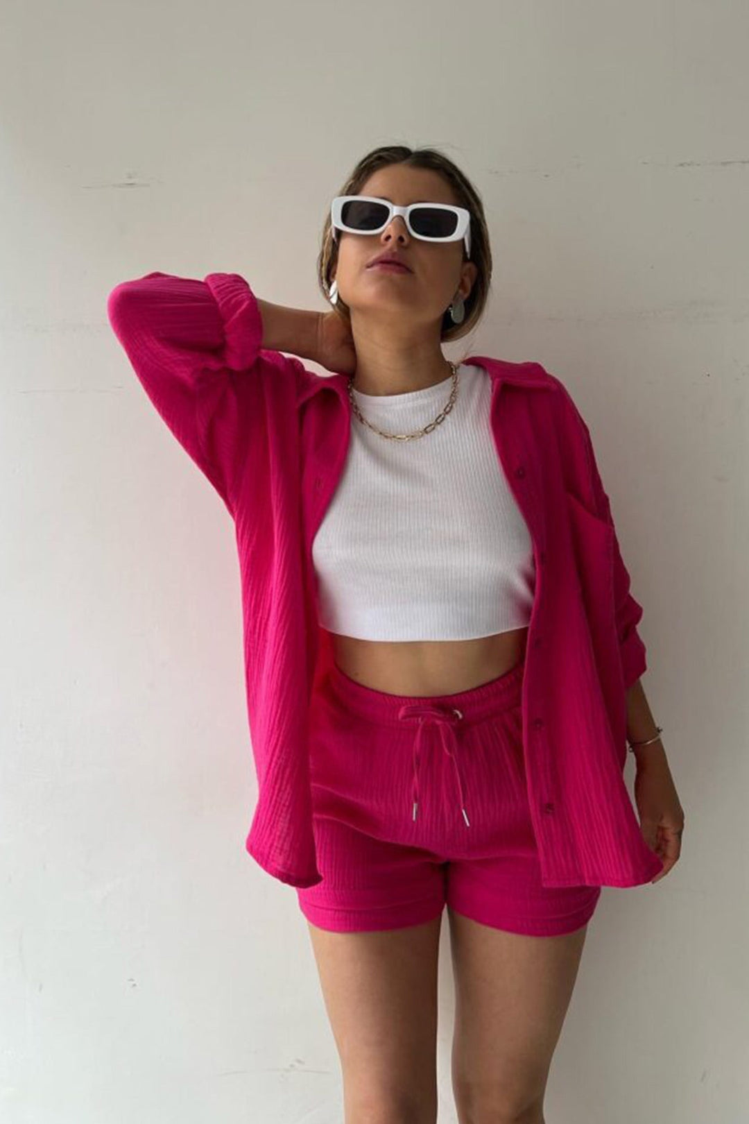 Hestia | Stylish Button Shirt and Pants Set