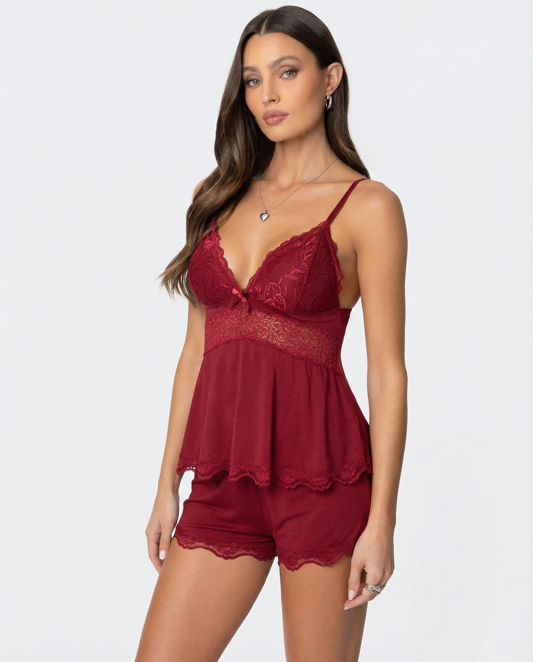 Eliza | Delicate Lace Camisole Set