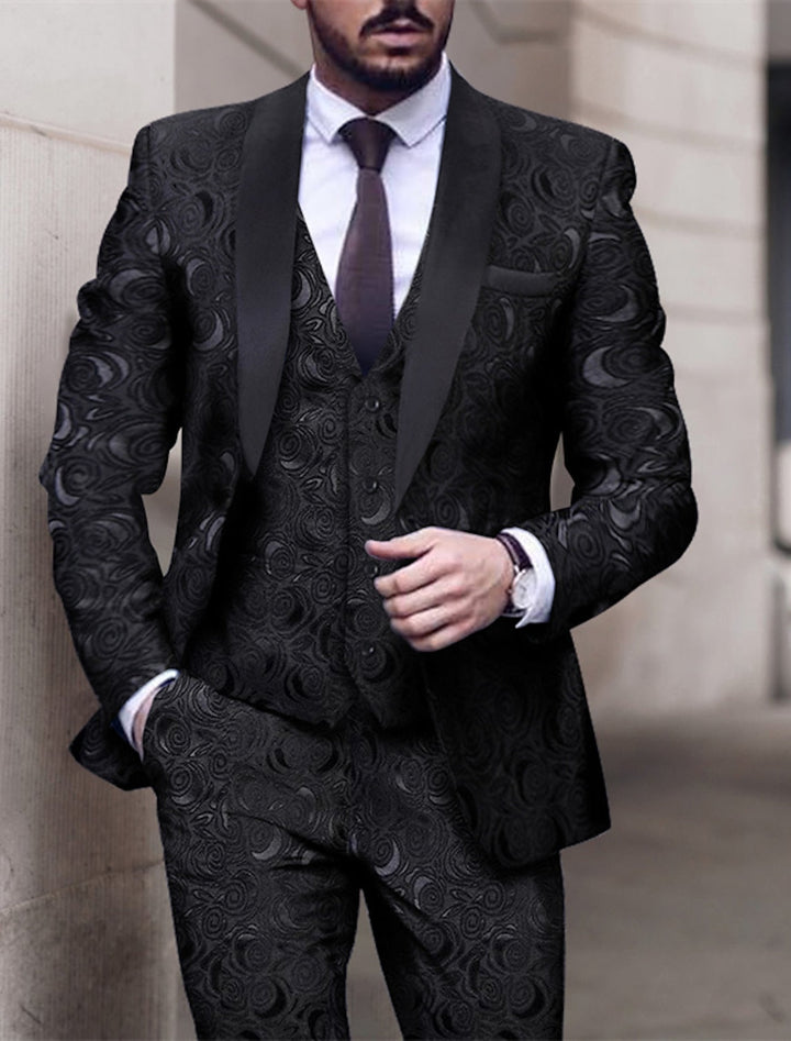 Lewis | Stylish Tailored Single Breasted 3 Pieces Suit