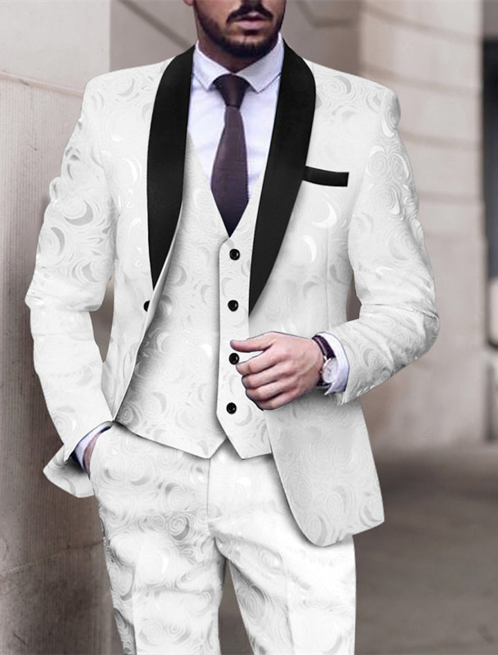 Lewis | Stylish Tailored Single Breasted 3 Pieces Suit