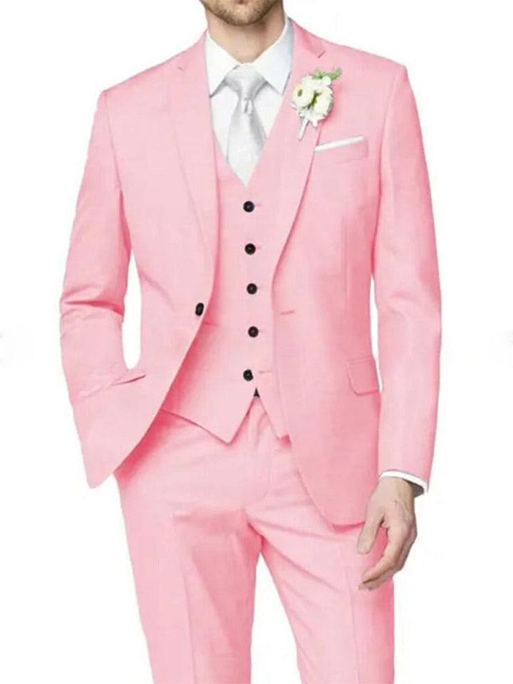 Nathan | Formal Notch Tailored One-Button Suit