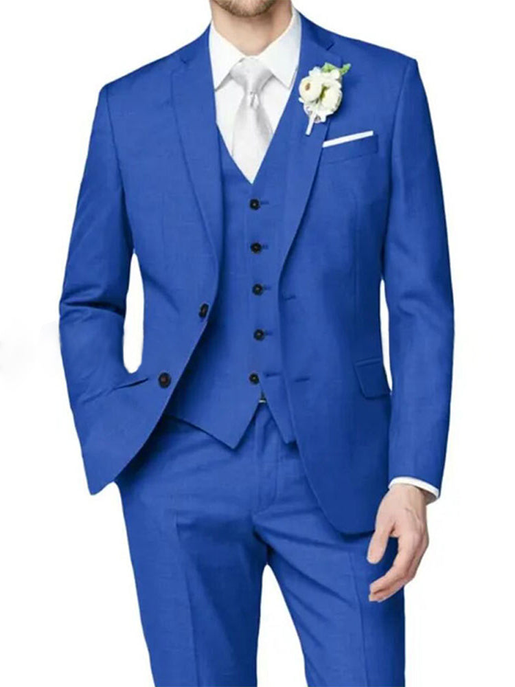 Nathan | Formal Notch Tailored One-Button Suit