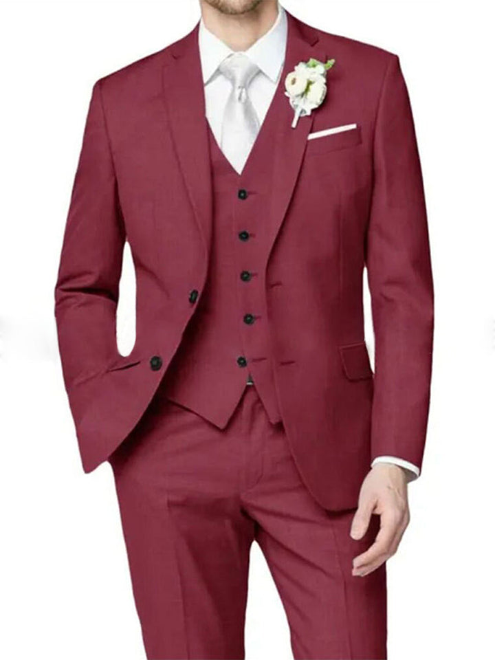 Nathan | Formal Notch Tailored One-Button Suit