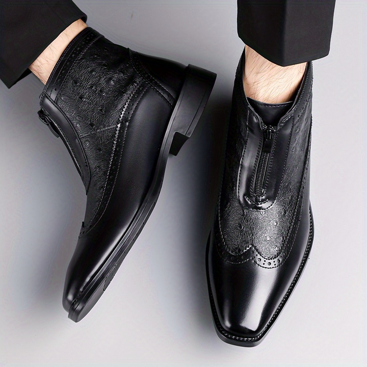 Belmar | Premium High Cut Ostrich Shoes