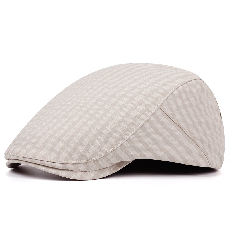 Willard | Classic Check Flat Cap