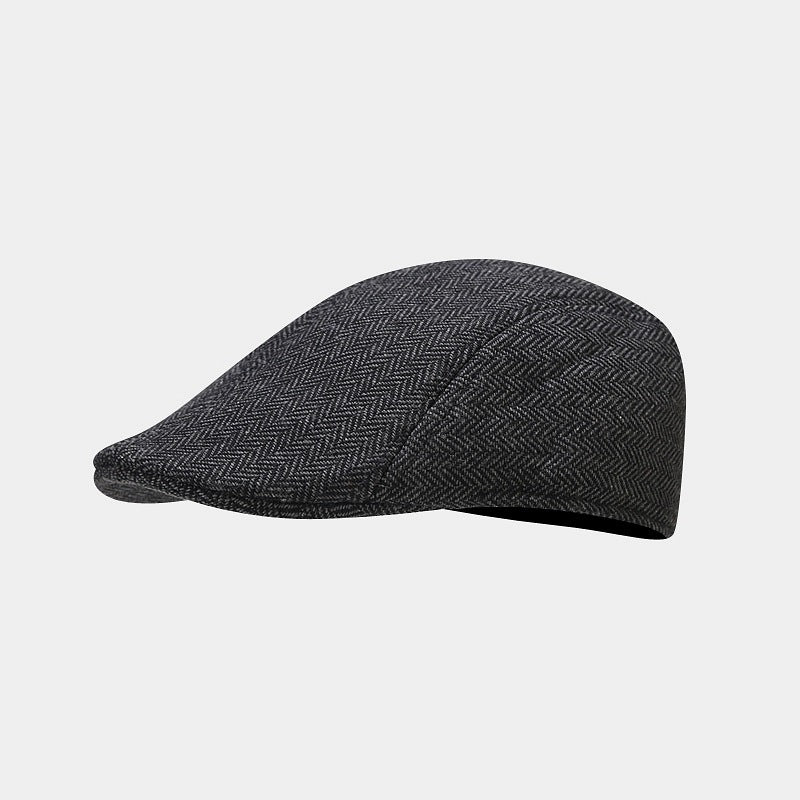 Mandy | Classic Herringbone Flat Cap
