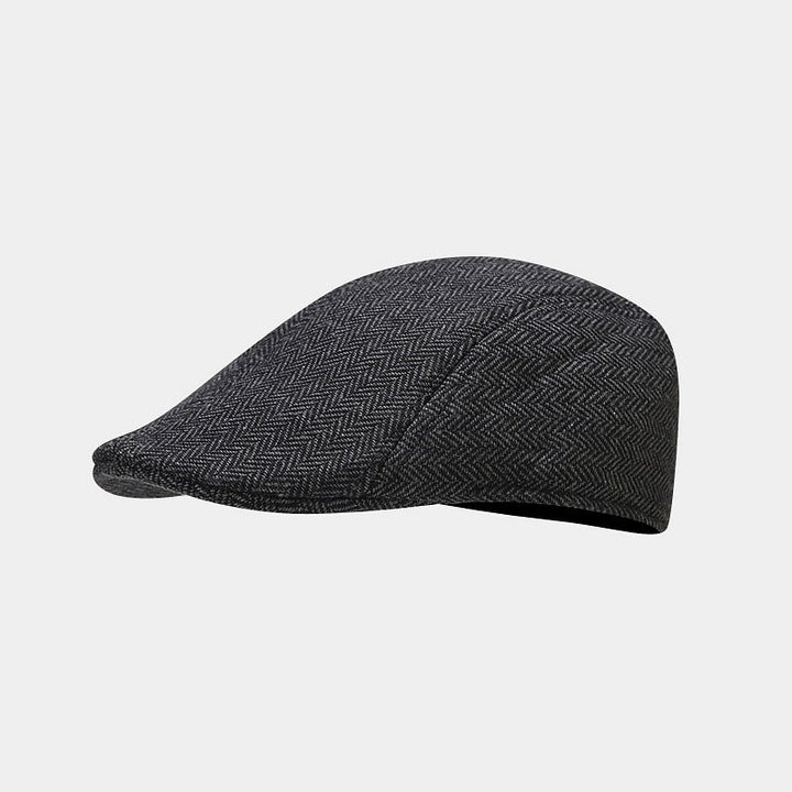Mandy | Classic Herringbone Flat Cap