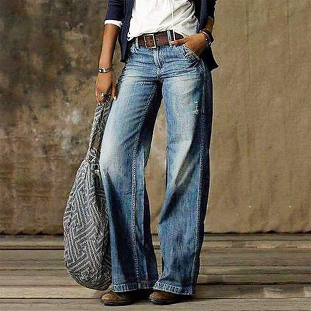 Sarah | Relaxed Vintage  Wide-Leg Jeans