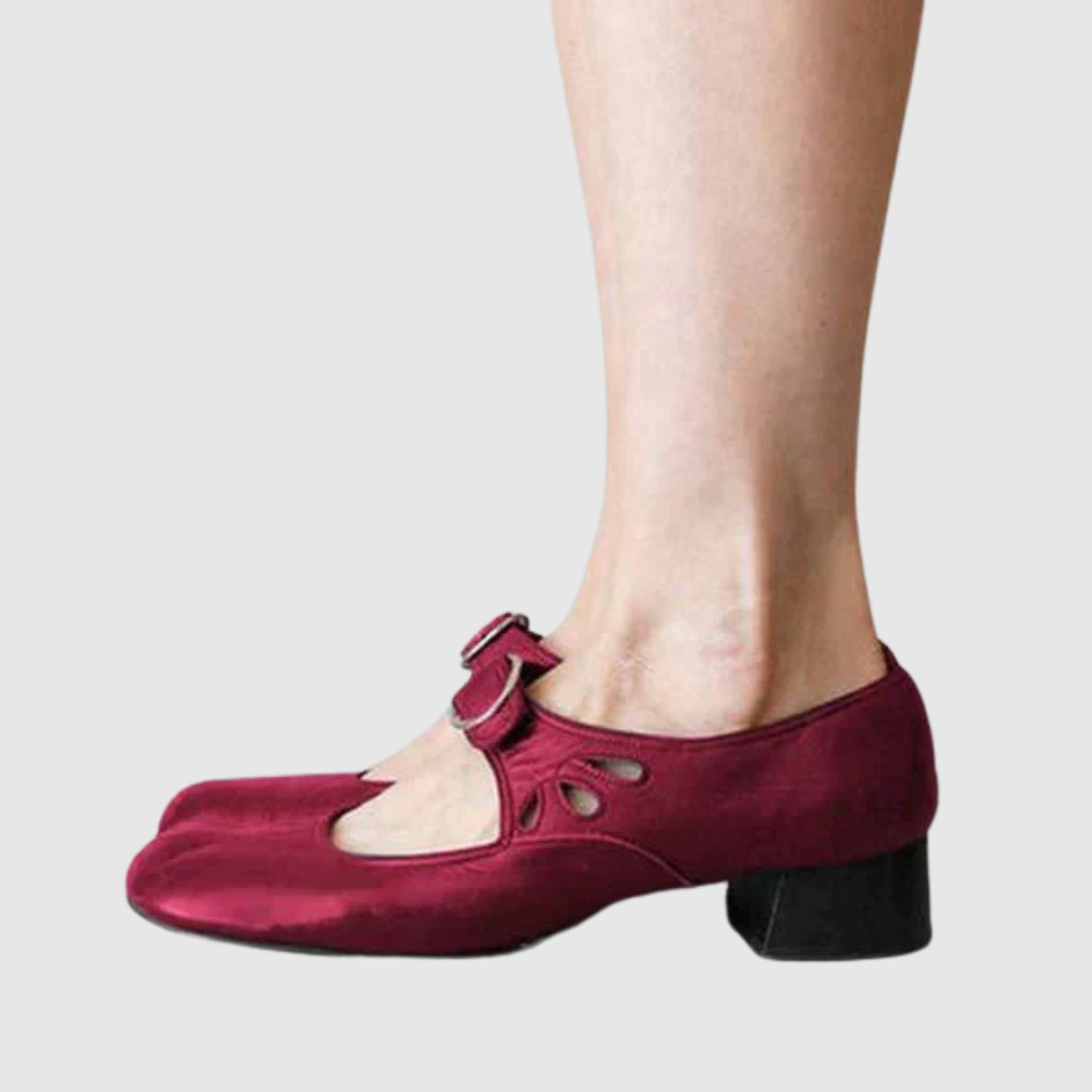 Clara | Classic Strap Mary Jane Flats