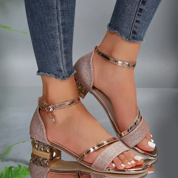 Rosemary | Elegant Ankle-Strap Sandals