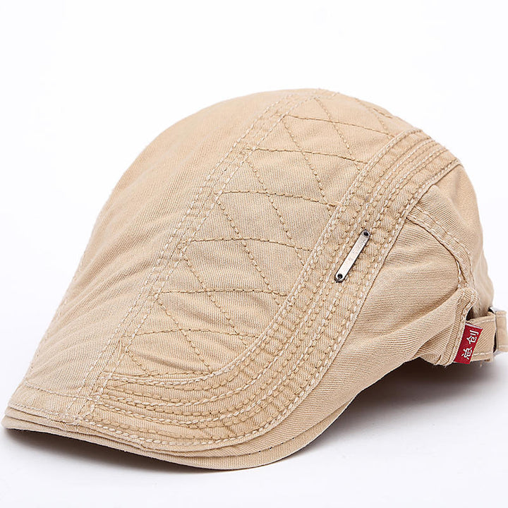 Alarion | Quilted Everyday Flat Cap