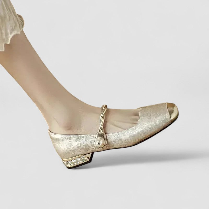 Eleanor | Classic Mary Jane Block Heel Shoes