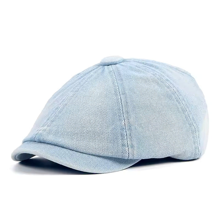 James | Classic Denim Flat Cap