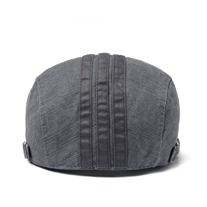 Benjamin | Embroidered Heritage Flat Cap