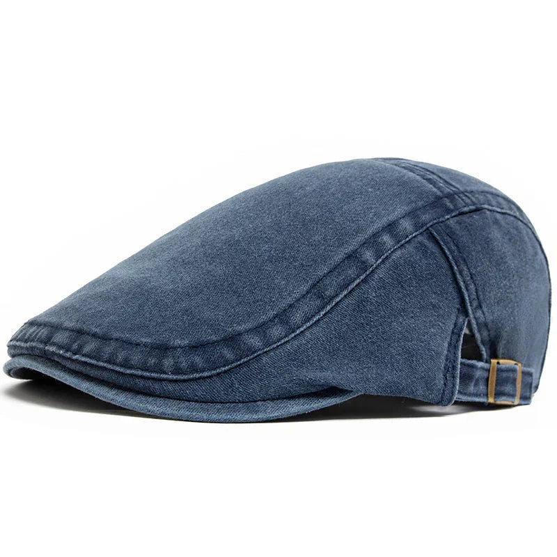 Arthuro | Classic Denim Flat Cap