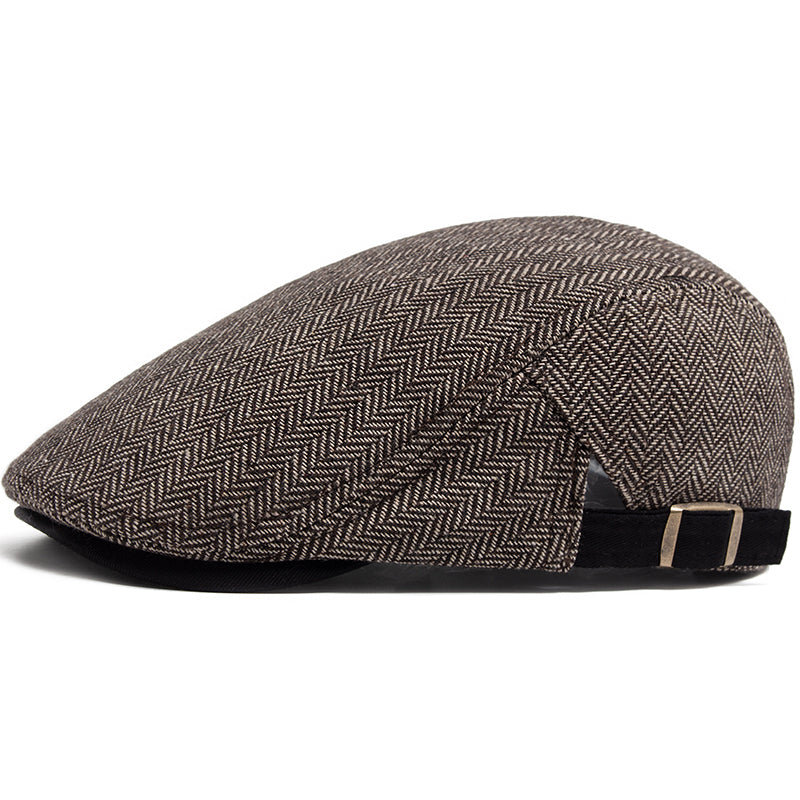Zandro | Classic Textured Flat Cap