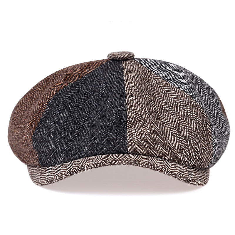 George | Classic Textured Flat Cap