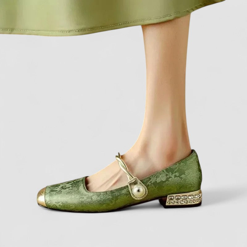 Eleanor | Classic Mary Jane Block Heel Shoes