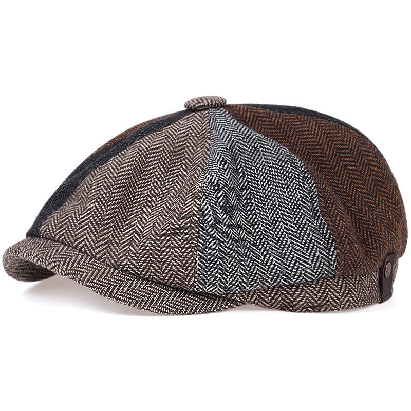 George | Classic Textured Flat Cap