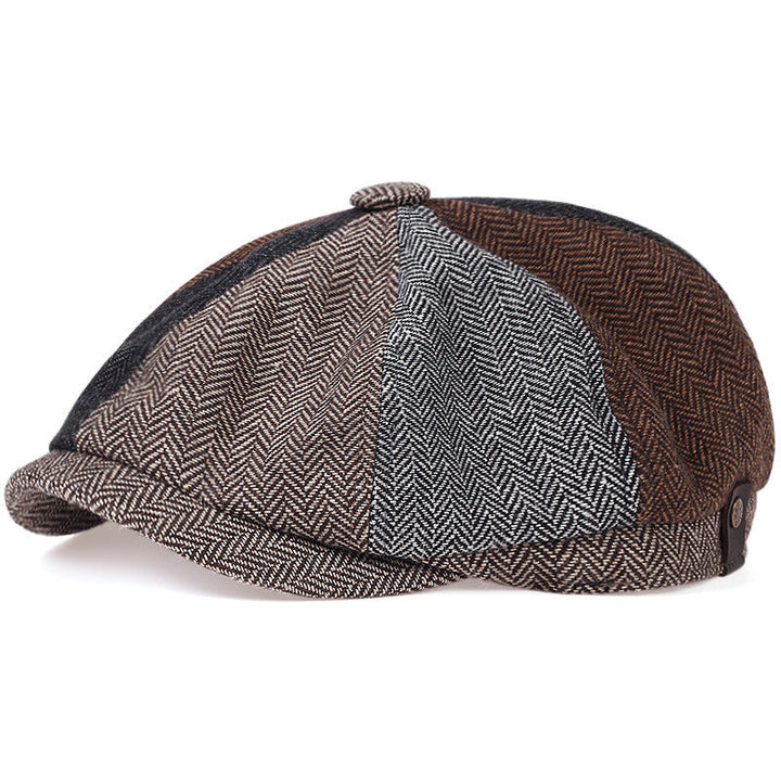 George | Classic Textured Flat Cap