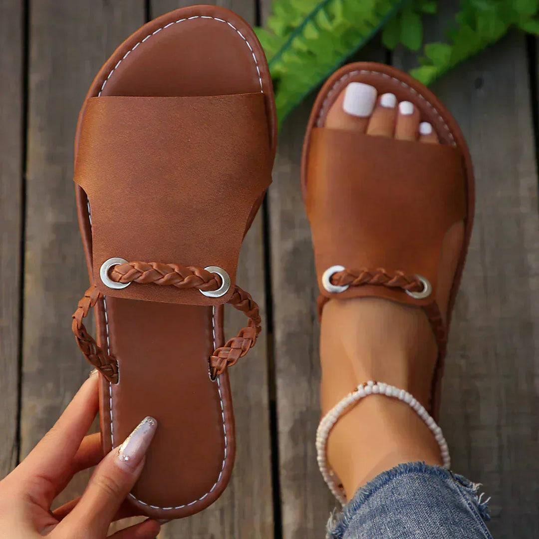 Luna | Elegant Woven Boho Sandal