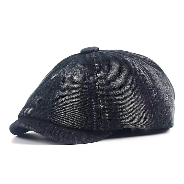 James | Classic Denim Flat Cap