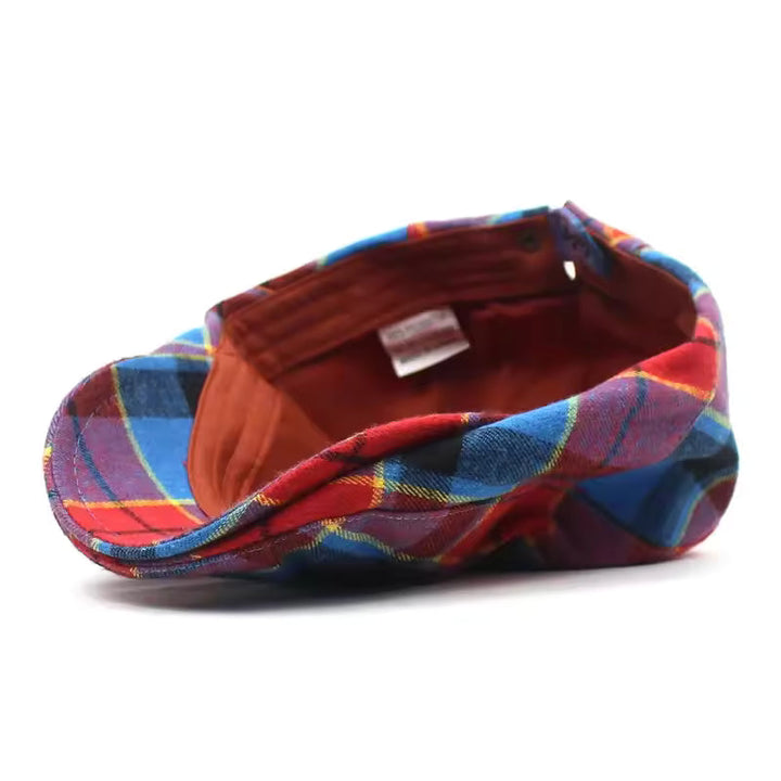 Oliver | Classic Plaid Tartan Flat Cap