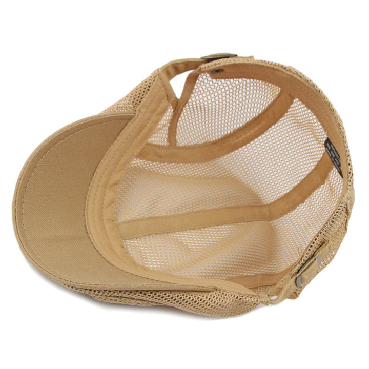 Brevin | Breathable Mesh Flat Cap