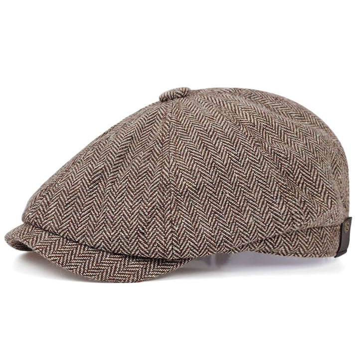 George | Classic Textured Flat Cap